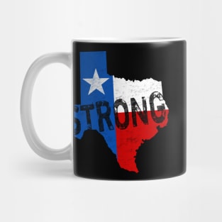 Texas Strong State of Texas Flag Support Mug